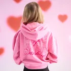 Cool Club, Bluza dziewczęca z kapturem, różowa