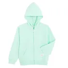 Cool Club, Bluza dziewczęca z kapturem, rozpinana, ocieplana, miętowa