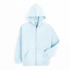 Cool Club, Bluza dziewczęca z kapturem, rozpinana, ocieplana, niebieska