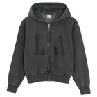 Cool Club, Bluza dziewczęca z kapturem, rozpinana, szara