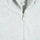 Cool Club, Bluza dziewczęca z kapturem, rozpinana, welurowa, szara