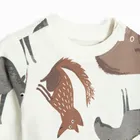 Cool Club, Bluzka chłopięca z długim rękawem, biała