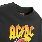 Cool Club, Bluzka chłopięca z długim rękawem, czarna, AC/DC