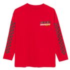 Cool Club, Bluzka chłopięca z długim rękawem, czerwona, Hot Wheels