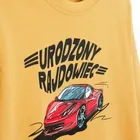 Cool Club, Bluzka chłopięca z długim rękawem, musztardowa