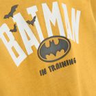 Cool Club, Bluzka chłopięca z długim rękawem, musztardowa, Batman