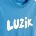 Cool Club, Bluzka chłopięca z długim rękawem, niebieska