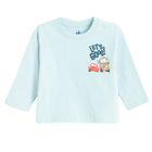 Cool Club, Bluzka chłopięca z długim rękawem, niebieska, Auta