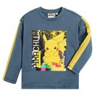 Cool Club, Bluzka chłopięca z długim rękawem, niebieska, Pokemon, Pikachu