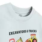 Cool Club, Bluzka chłopięca z długim rękawem, szara