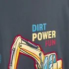 Cool Club, Bluzka chłopięca z długim rękawem, szara