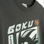 Cool Club, Bluzka chłopięca z długim rękawem, szara, Dragon Ball