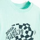 Cool Club, Bluzka chłopięca z długim rękawem, turkusowa