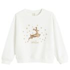 Cool Club, Bluzka dziewczęca z długim rękawem, biała