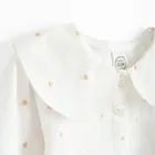 Cool Club, Bluzka dziewczęca z długim rękawem, biała