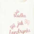 Cool Club, Bluzka dziewczęca z długim rękawem, biała