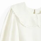 Cool Club, Bluzka dziewczęca z długim rękawem, biała