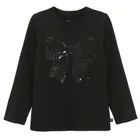Cool Club, Bluzka dziewczęca z długim rękawem, czarna