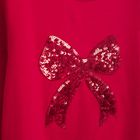 Cool Club, Bluzka dziewczęca z długim rękawem, czerwona