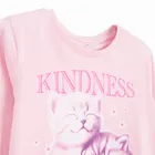 Cool Club, Bluzka dziewczęca z długim rękawem, różowa