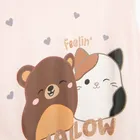 Cool Club, Bluzka dziewczęca z długim rękawem, różowa, Squishmallows