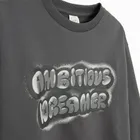 Cool Club, Bluzka dziewczęca z długim rękawem, szara