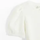 Cool Club, Bluzka dziewczęca z krótkim rękawem, biała