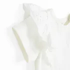 Cool Club, Bluzka dziewczęca z krótkim rękawem, biała