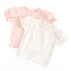 Cool Club, Bluzka dziewczęca z krótkim rękawem, prążkowana, mix, zestaw, 2 szt.