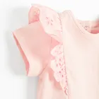 Cool Club, Bluzka dziewczęca z krótkim rękawem, różowa