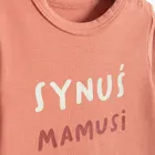 Cool Club, Body chłopięce z długim rękawem, brązowe