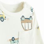 Cool Club, Body chłopięce z długim rękawem, ecru