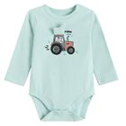 Cool Club, Body chłopięce z długim rękawem, miętowe