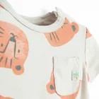 Cool Club, Body chłopięce z krótkim rękawem, beżowe