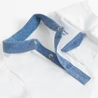 Cool Club, Body chłopięce z krótkim rękawem, białe