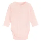 Cool Club, Body dziewczęce z długim rękawem, ażurowe, różowe, białe, zestaw, 3 szt.