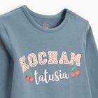 Cool Club, Body dziewczęce z długim rękawem, niebieskie