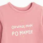 Cool Club, Body dziewczęce z długim rękawem, różowe