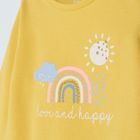 Cool Club, Body dziewczęce z długim rękawem, żółte