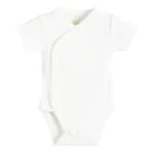 Cool Club, Body dziewczęce z krótkim rękawem, ażurowe, białe, zestaw, 2 szt.