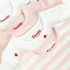 Cool Club, Body dziewczęce z krótkim rękawem, mix, zestaw, 4 szt., Hello Kitty