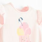 Cool Club, Body dziewczęce z krótkim rękawem, różowe