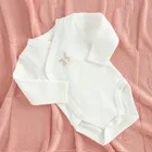 Cool Club, Body niemowlęce z długim rękawem, białe, zestaw, 3 szt.