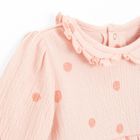 Cool Club, Body sukienka dziewczęce z długim rękawem, różowe