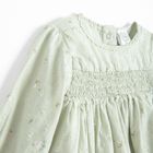 Cool Club, Body sukienka dziewczęce z długim rękawem, zielone