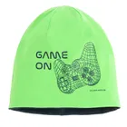 Cool Club, Czapka chłopięca, dwustronna, granatowo-zielona