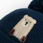 Cool Club, Czapka chłopięca z pomponem, niebieska