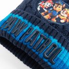 Cool Club, Czapka chłopięca z pomponem, niebieska, Psi Patrol