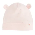 Cool Club, Czapka dziewczęca, prążkowana, różowa, zestaw, 2 szt.