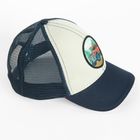 Cool Club, Czapka z daszkiem chłopięca, granatowo-beżowa